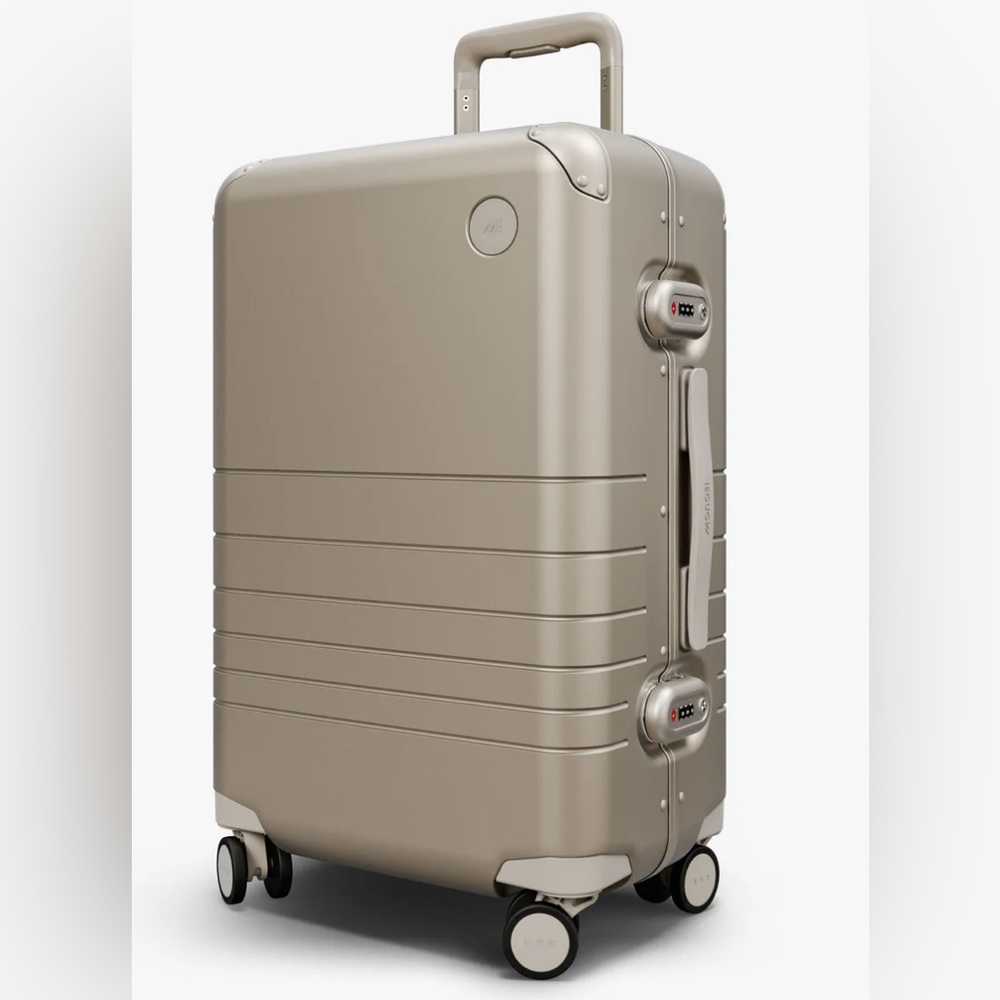 Monos Hybrid Carry-On Plus in Champagne - Picture 2 of 16